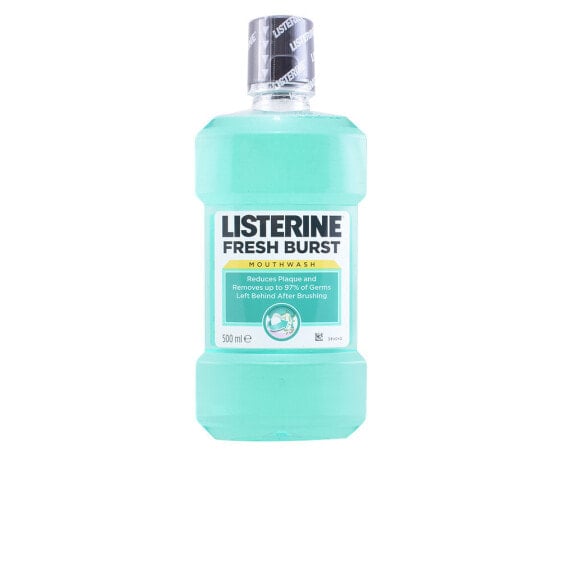 Listerine Fresh Burst Mouthwash Освежающий антибактериальный ополаскиватель полости рта от зубного налета 500 мл