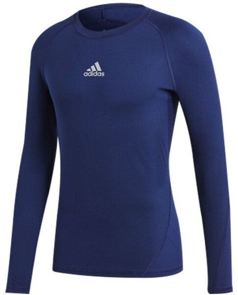 Adidas Koszulka Sportowa ASK LS Tee Niebieska r. 140 (CW7323)