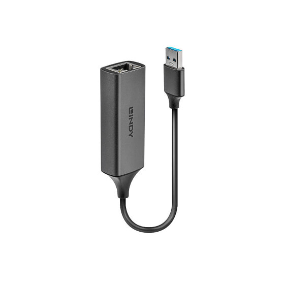 Lindy USB 3.0 Gigabit Ethernet Converter - Wired - USB - Ethernet - 5000 Mbit/s - Silver