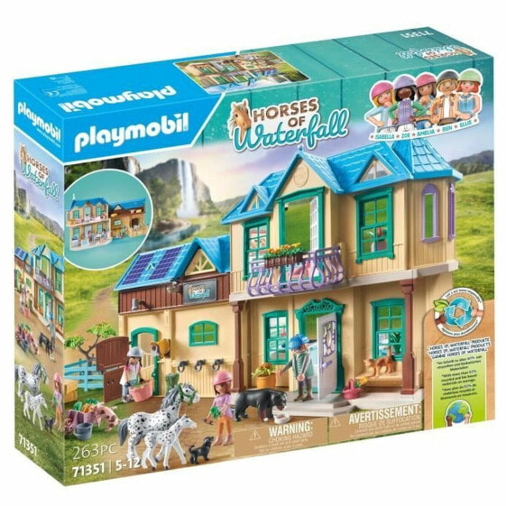 Игровой набор Playmobil 71351 Horses of Waterfall (Лошади водопада)