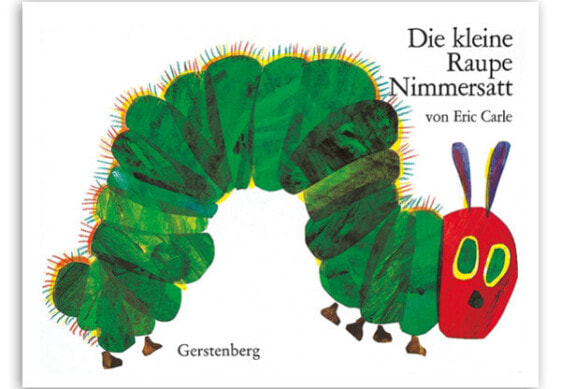 Детская книга Gerstenberg Гусеница, которая очень хотела кушать