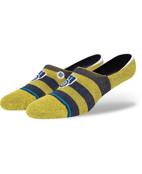 Носки невидимки Stance Milwaukee Brewers Twist для мужчин и женщин