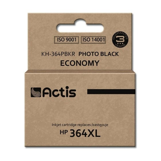 Картридж с оригинальными чернилами Actis KH-364PBKR Чёрный