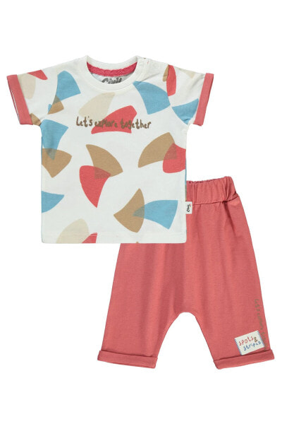 Комплект Civil Baby для мальчика Эрке Бебек 6-18 месяцев, бордовый