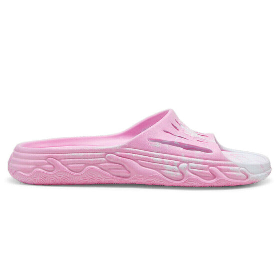 Puma Mb.03 X Lf Slide Mens Grey, Pink Casual Sandals 39422306