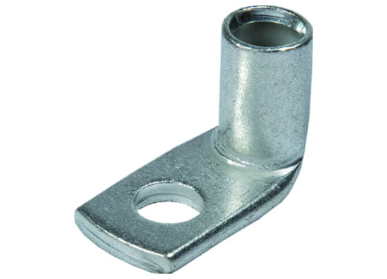 Intercable ICR25690 - Tubular ring lug - Angled - Silver - 25 mm² - M6 - 90°