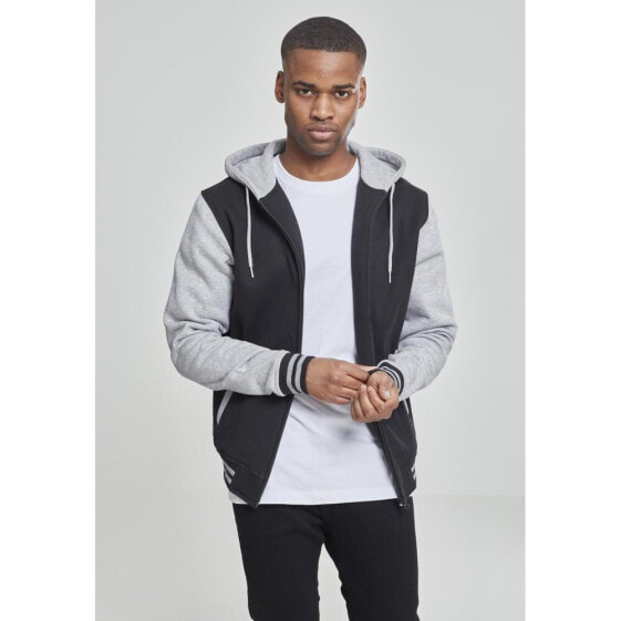 URBAN CLASSICS Sweatshirt 2-Tone Zip