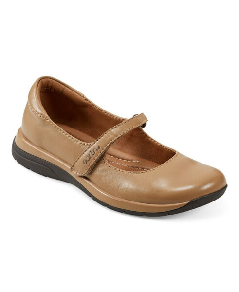 Women's Tose Round Toe Mary Jane Casual Ballet Flats