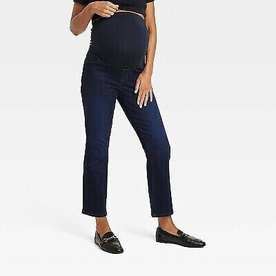 Over Belly Ankle Bootcut Maternity Pants - Isabel Maternity by Ingrid & Isabel