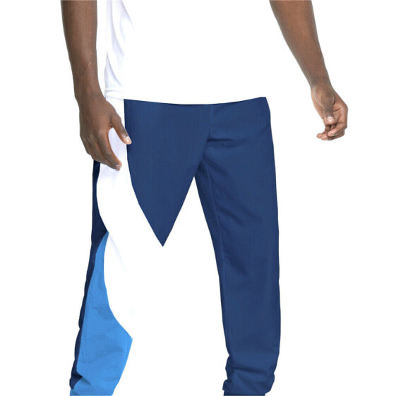 Штаны для баскетбола Puma Clyde водоотталкивающие мужские синие, белыеCasual Athletic Bot