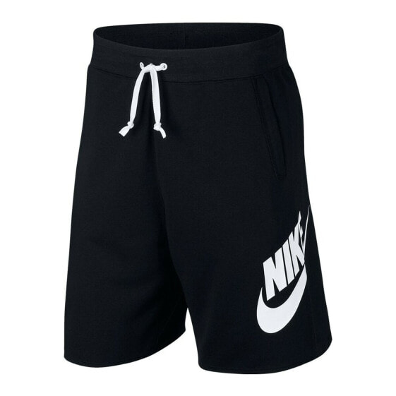 Спортивные мужские шорты Nike SHORT FT ALUMNI AR2375 010 Чёрный