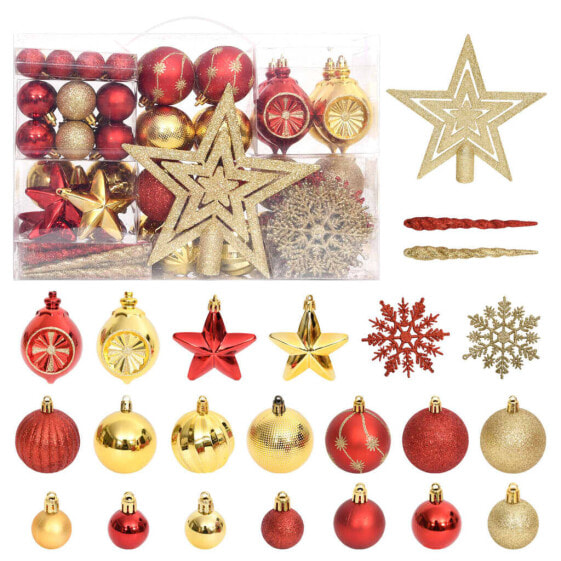 Weihnachtskugel-Set (108-teilig) 3028562