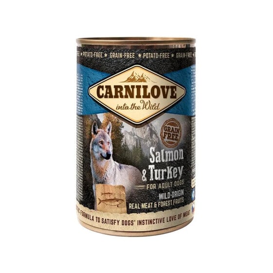 CARNILOVE Canine Adult Salmon Turkey Box 6x400g