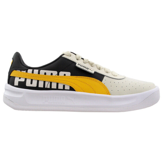 Puma California Tol Logo Womens Off White Sneakers Casual Shoes 370315-02