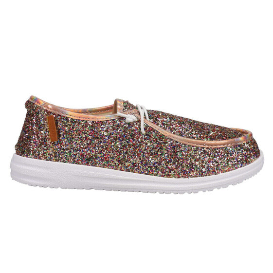 Corkys Kayak Glitter Slip On Womens Multi Flats Casual 51-0127-992