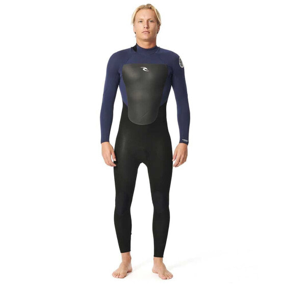 RIP CURL Omega 4/3 mm GB Steamer Long Sleeve Back Zip Neoprene Suit