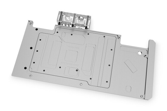 EK Water Blocks Quantum Vector - Backplate - Nickel - Silver - 1/4" - Graphics card - Vector Strix RTX 3080/3090