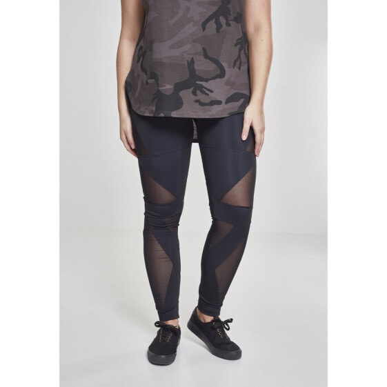 URBAN CLASSICS Mesh Leggings Triangle