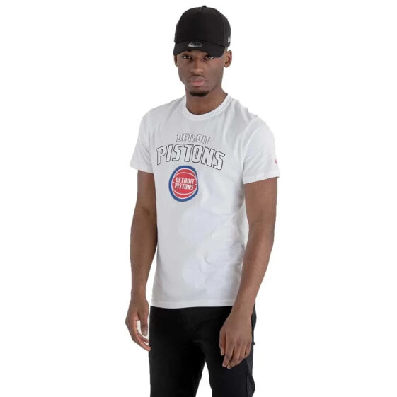 NEW ERA Team Logo Detroit Pistons short sleeve T-shirt