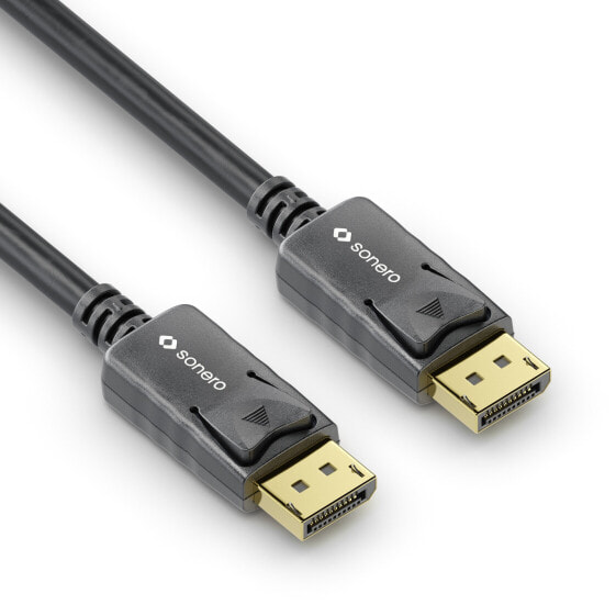 Кабель DisplayPort Sonero 4K 1.2v - 3 м - DisplayPort - DisplayPort - Мужской - Мужской - Прямой