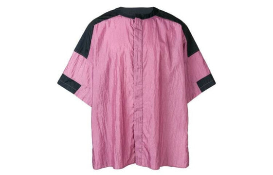 AMBUSH 袖标宽松休闲衬衫 男女同款 粉紫色 送礼推荐 / AMBUSH 12111635
