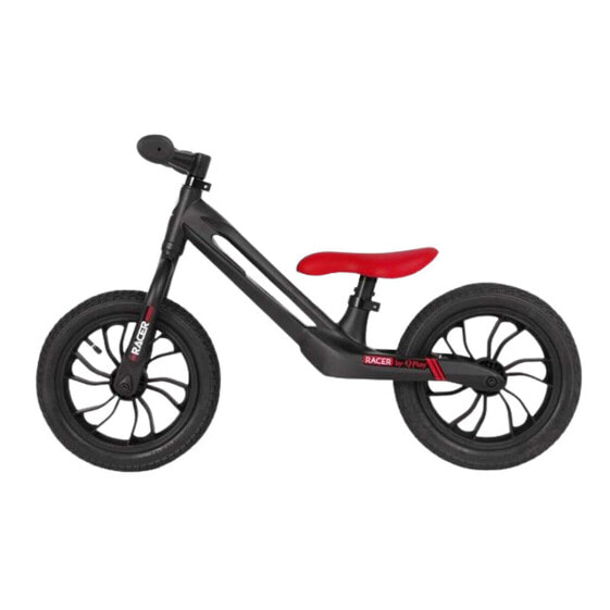 Children's Bike Qplay Racer Bike Black 12" Magnesium