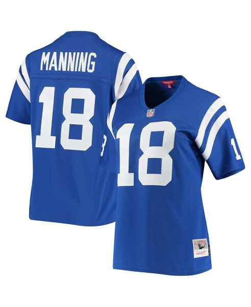 Майка женская Mitchell & Ness Peyton Manning Royal Indianapolis Colts 1998 Legacy Replica Jersey