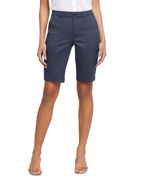 Nydj Bermuda Short Oxford Navy Jean Women's 14