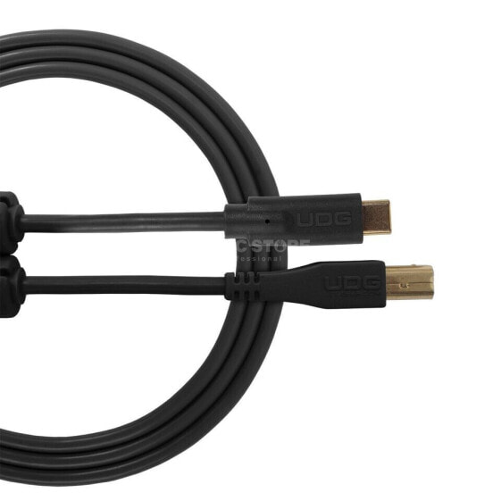 UDG USB 2.0 C-B Black Straight 1,5 m (U96001BL)