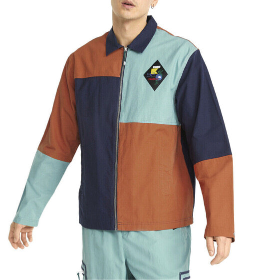 Puma B.G X Multi Full Zip Jacket Mens Size XXL Casual Athletic Outerwear 534056
