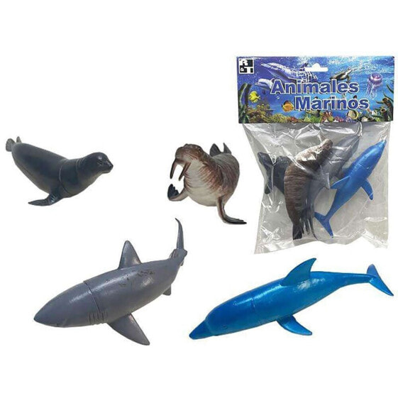 Фигурки морских животных Rama Marine Animals 4 штуки 20.5x25x4 см