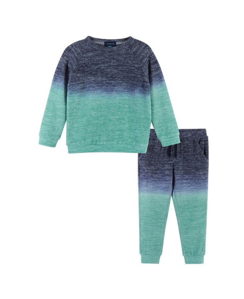 Toddler Boys Toddler/Child Ombre Hacci Sweat Set