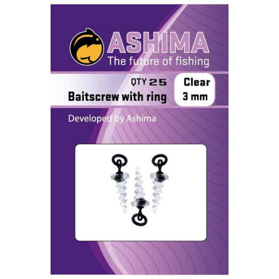 ASHIMA FISHING 3 mm Boilie Screws 25 Units