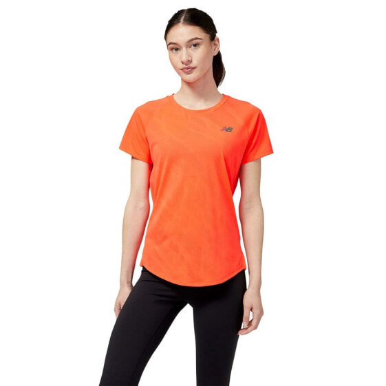 NEW BALANCE Q Speed Jacquard short sleeve T-shirt