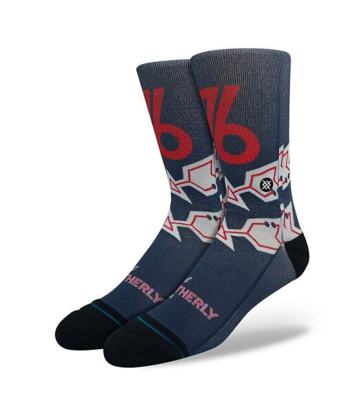 Men's and Women's Philadelphia 76ers 2023/24 City Edition Crew Socks