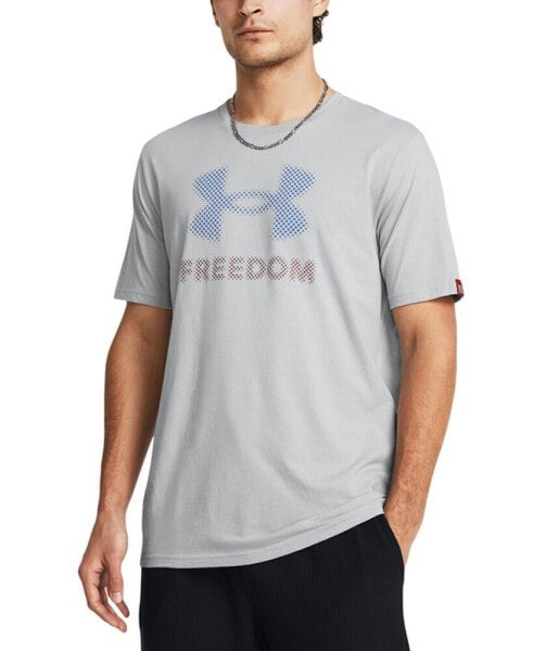 Men's Relaxed Fit Freedom Logo Short Sleeve T-Shirt