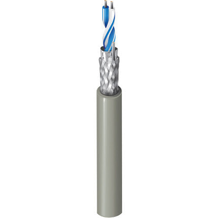 Belden 9841 - RS485 - Low voltage cable - Grey - Polyvinyl chloride (PVC) - Polyethylene (PE) - Tinned copper - 24 V