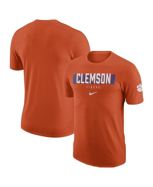 Футболка Nike для мужчин Orange Clemson Tigers Campus Gametime