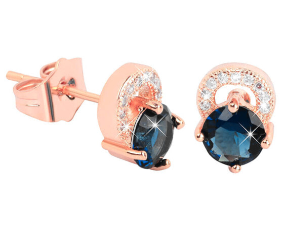 Серьги Macy's Cluster Stud в Rose Gold