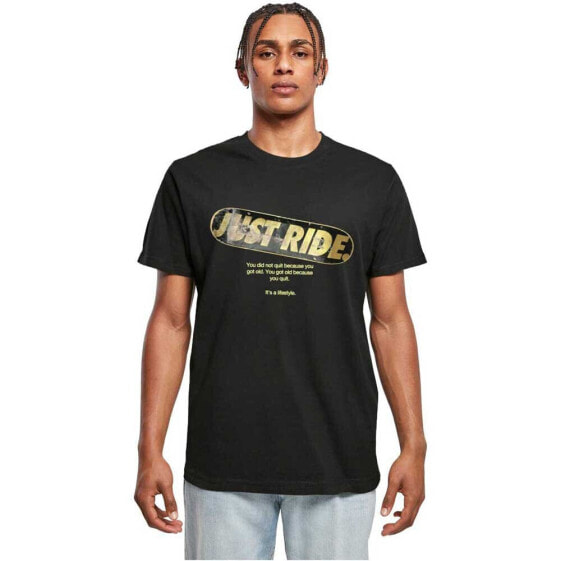 MISTER TEE Just Ride short sleeve T-shirt