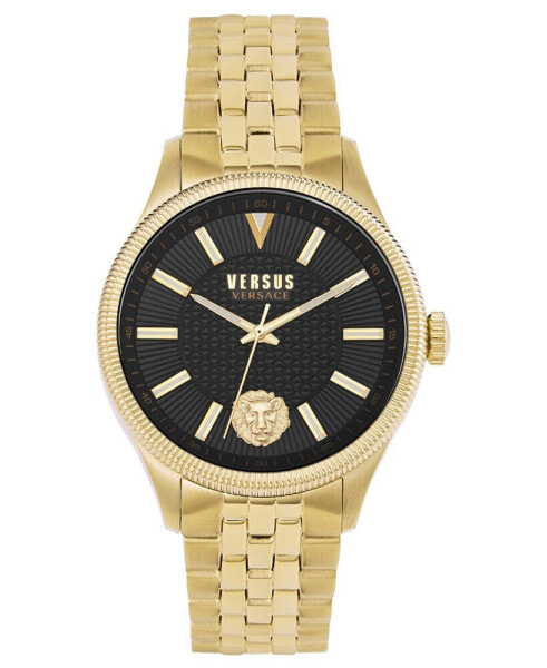 Часы Versace cologne Men's Yellow Gold-Tone Watch