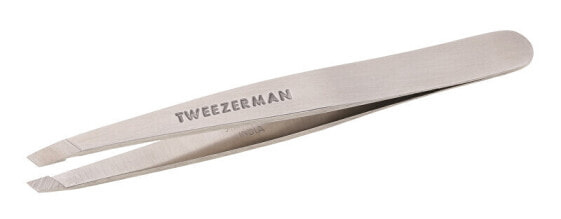 Slant steel tweezers