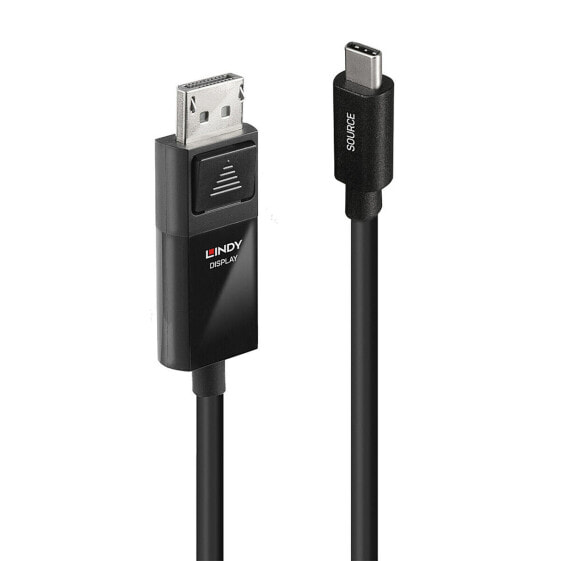 Адаптер USB-C—DisplayPort LINDY 43342 2 m