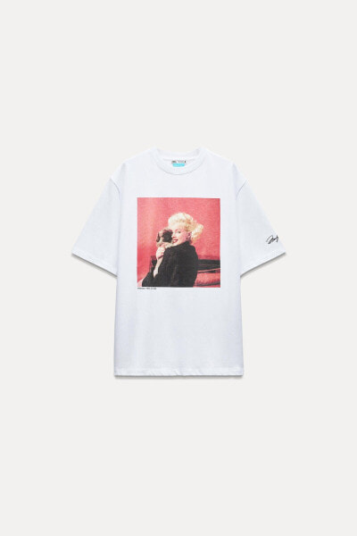 MARILYN MONROE T-SHIRT - PHOTO BY MILTON H. GREENE © 2024 JOSHUA GREENE