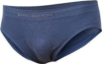 Brubeck Slipy chłopięce Comfort Cotton Junior niebieskie indygo r. 140/146 (BE10060)