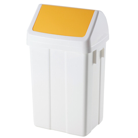 Мусорный бак для сортировки отходов Meva 25 л - желтый