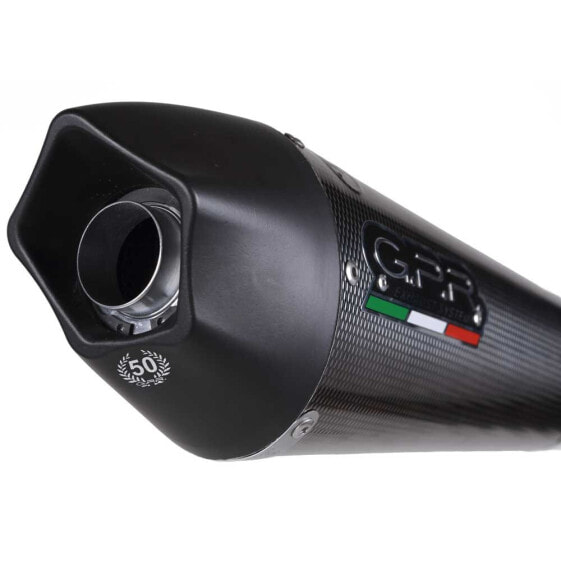 GPR EXHAUST SYSTEMS GP Evo4 Poppy Low Slip On Tiger Sport 1050 16-19 Euro 4 Homologated Muffler