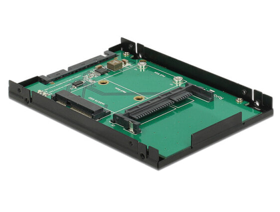 Delock 62862 - SATA - CF,mSATA - Black,Green - 6 Gbit/s - 70 mm - 100 mm