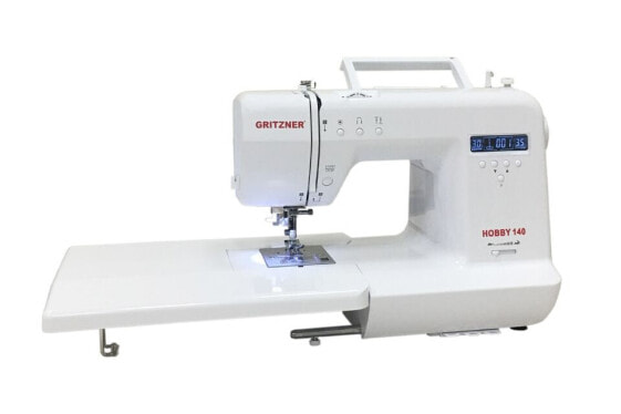 Швейная машина Gritzner Kft Hobby 140 полупрофессиональная белая электрическая с оверлоком