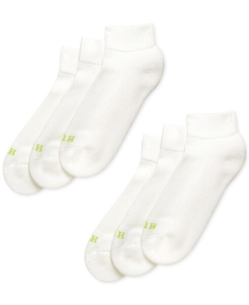 Носки HUE Quarter Top 6 Pack Socks